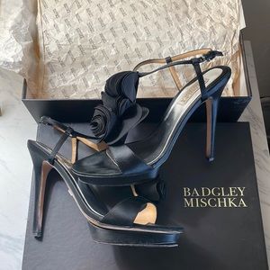 Gorgeous Badgley Mischka Platform Sandal Heels